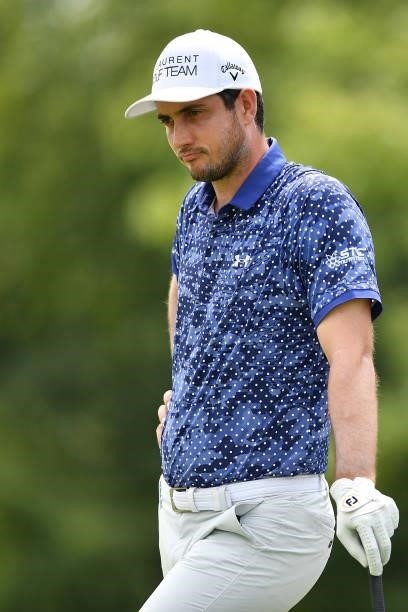 Julien Brun of France looks on during the Day Two of Italian Challenge at Margara Golf Club on July 23, 2021 in Solero, Italy.