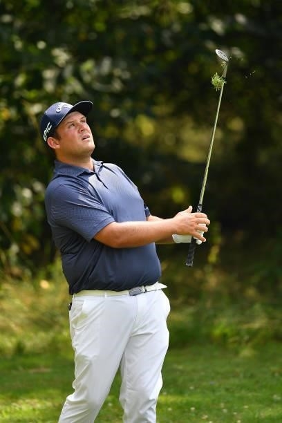 Ritchie of South Africa plays his tee shot on the 2nd hole during the Day Three of Italian Challenge at Margara Golf Club on July 24, 2021 in Solero,...