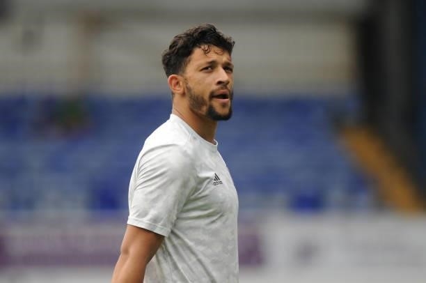 Ipswichs Macauley Bonne during the Pre-season Friendly match between Ipswich Town and Crystal Palace at Portman Road, Ipswich, England on 24th July...