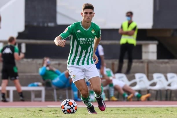 Marchena of Real Betis during the pre-season friendly match between Real Betis and Wolverhampton at La Linea Stadium in La Linea, Spain, on July 24,...