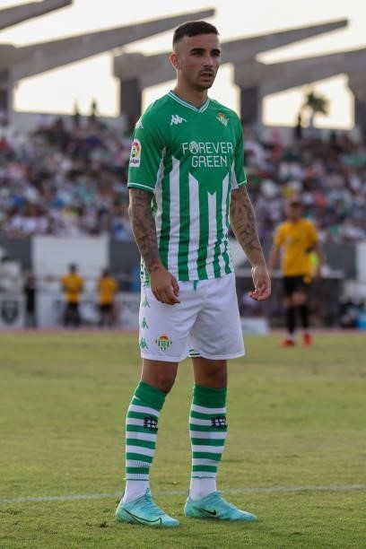 Robert of Real Betis during the pre-season friendly match between Real Betis and Wolverhampton at La Linea Stadium in La Linea, Spain, on July 24,...