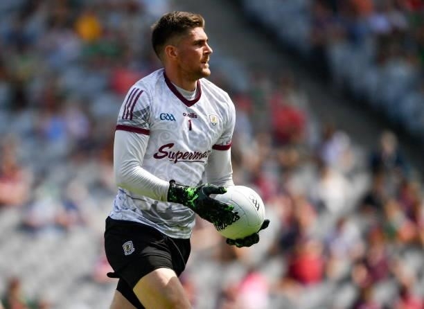 Dublin , Ireland - 25 July 2021; Connor Gleeson of Galway during the Connacht GAA Senior Football Championship Final match between Galway and Mayo at...