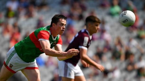 Dublin , Ireland - 25 July 2021; Stephen Coen of Mayo during the Connacht GAA Senior Football Championship Final match between Galway and Mayo at...