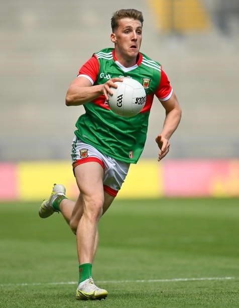 Dublin , Ireland - 25 July 2021; Eoghan McLaughlin of Mayo during the Connacht GAA Senior Football Championship Final match between Galway and Mayo...
