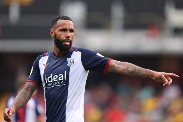 Kyle Bartley of West Bromwich Albion during the Pre-Season Friendly between Watford and West Bromwich Albion at Vicarage Road on July 24, 2021 in...