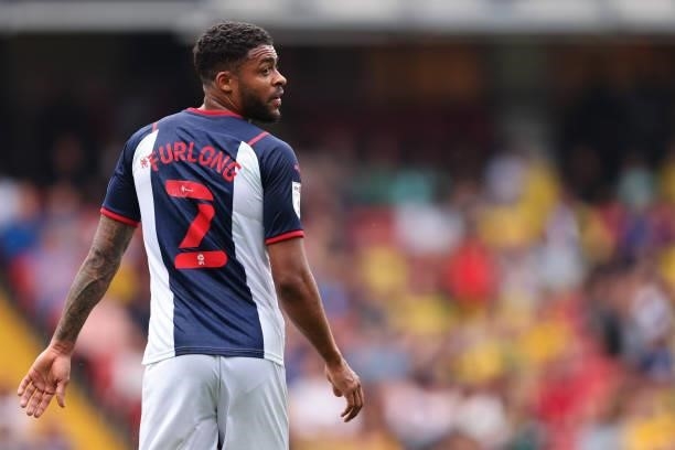 Darnell Furlong of West Bromwich Albion during the Pre-Season Friendly between Watford and West Bromwich Albion at Vicarage Road on July 24, 2021 in...
