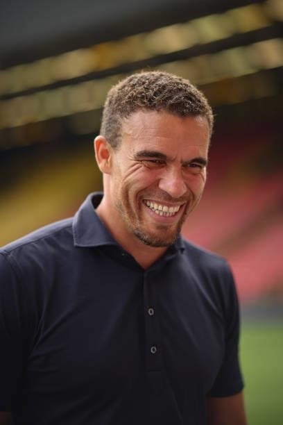 Valerien Ismael the head coach / manager of West Bromwich Albion during the Pre-Season Friendly between Watford and West Bromwich Albion at Vicarage...
