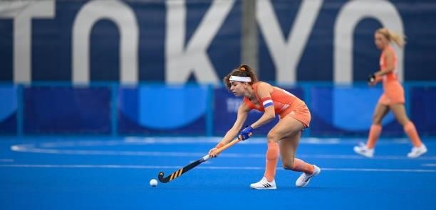 Tokyo , Japan - 26 July 2021; Eva Roma Maria de Goede of Netherlands during the women's pool A group stage match between Ireland and Netherlands at...