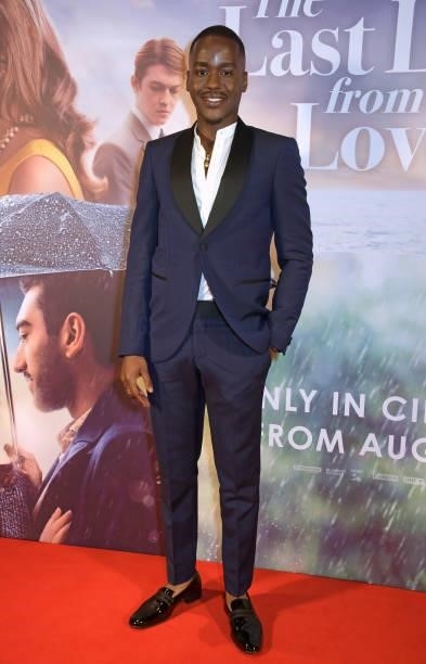 Ncuti Gatwa attends the UK Premiere of "The Last Letter From Your Lover