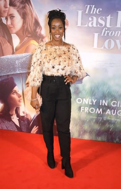 Scarlette Douglas attends the UK Premiere of "The Last Letter From Your Lover