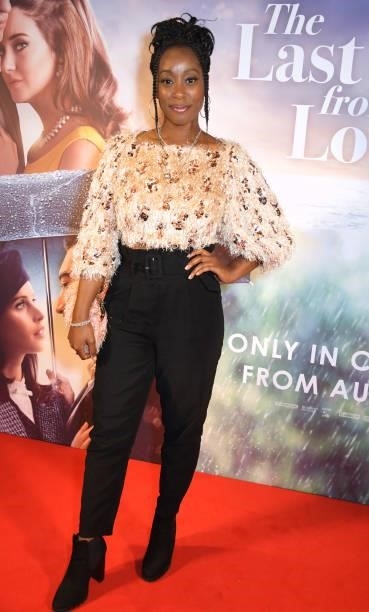 Scarlette Douglas attends the UK Premiere of "The Last Letter From Your Lover