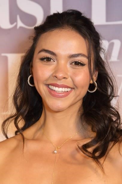 Vanessa Bauer attends the UK Premiere of "The Last Letter From Your Lover
