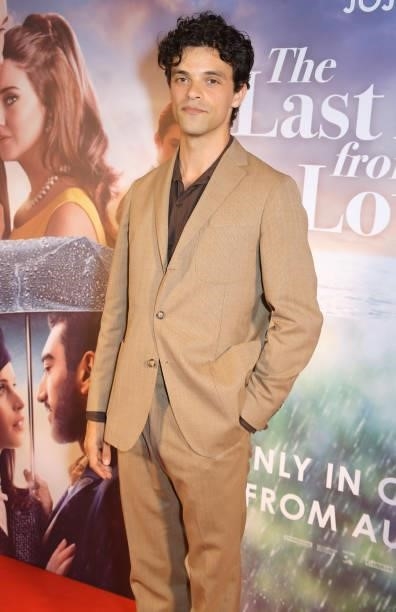 Jacob Fortune-Lloyd attends the UK Premiere of "The Last Letter From Your Lover