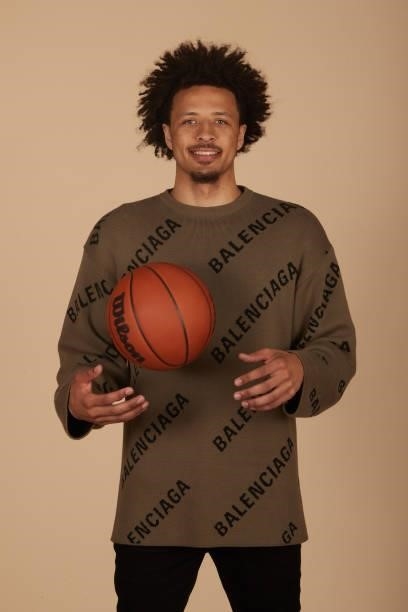 Draft Prospect Cade Cunningham poses for portraits during media availability and circuit as part of the 2021 NBA Draft on July 28, 2019 at the Westin...