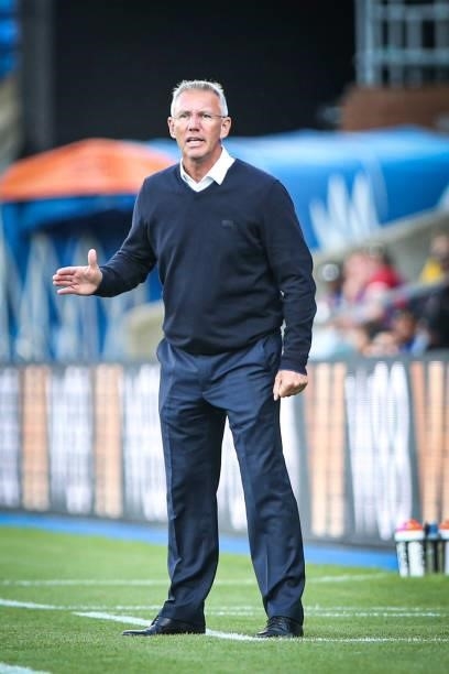 Nigel Adkins manager of Charlton Athletic during the Pre-season Friendly match between Crystal Palace and Charlton Athletic at Selhurst Park, London,...