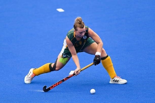 Tokyo , Japan - 30 July 2021; Nicole Walraven of South Africa during the women's pool A group stage match between South Africa and Germany at the Oi...
