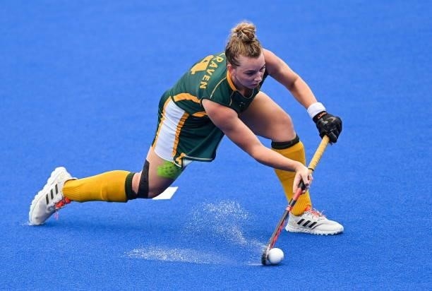 Tokyo , Japan - 30 July 2021; Nicole Walraven of South Africa during the women's pool A group stage match between South Africa and Germany at the Oi...