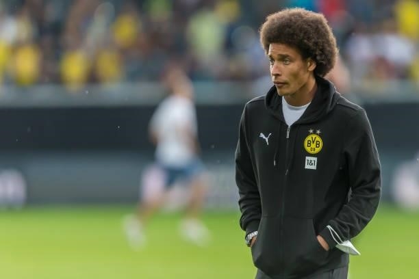 Axel Witsel of Borussia Dortmund Looks on after the Preseason Friendly Match between Borussia Dortmund and FC Bologna at CASHPOINT Arena on July 30,...