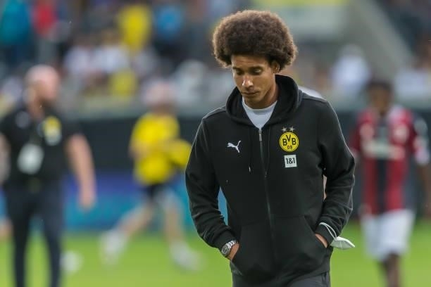 Axel Witsel of Borussia Dortmund Looks on after the Preseason Friendly Match between Borussia Dortmund and FC Bologna at CASHPOINT Arena on July 30,...