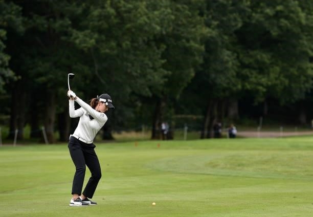 Chella Choi on the 10th during Day Three of The ISPS HANDA World Invitational at Galgorm Spa & Golf Resort on July 31, 2021 in Ballymena, United...