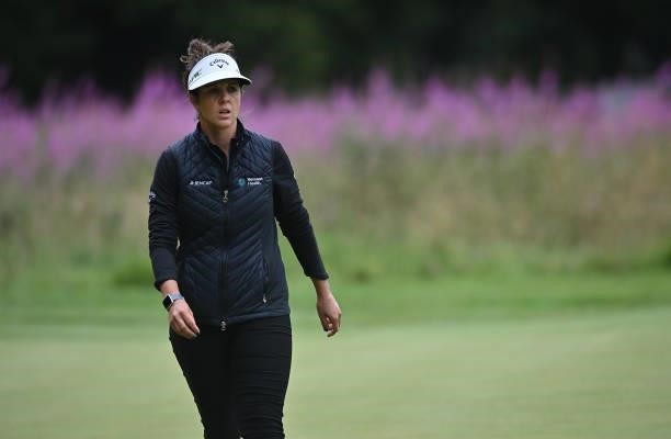 Emma Talley of United States on the 10th during Day Three of The ISPS HANDA World Invitational at Galgorm Spa & Golf Resort on July 31, 2021 in...