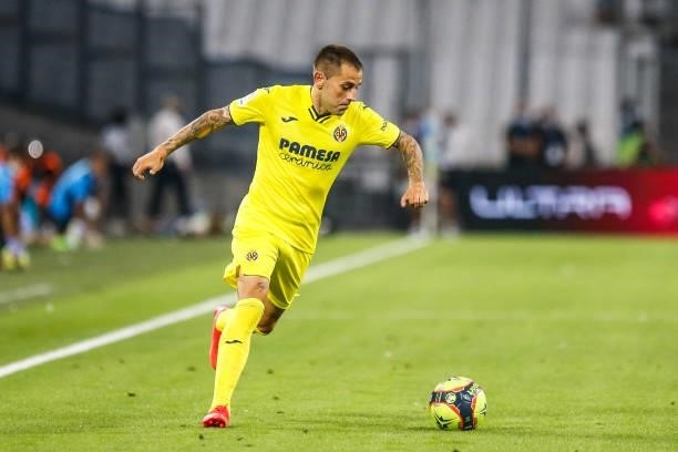 Ruben PENA of Villarreal during the friendly football match between Marseille and Villarreal at Orange Velodrome on July 31, 2021 in Marseille,...