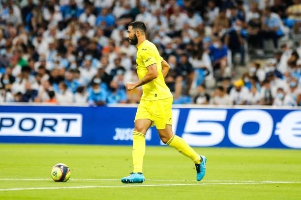 Raul ALBIOL of Villarreal during the friendly football match between Marseille and Villarreal at Orange Velodrome on July 31, 2021 in Marseille,...