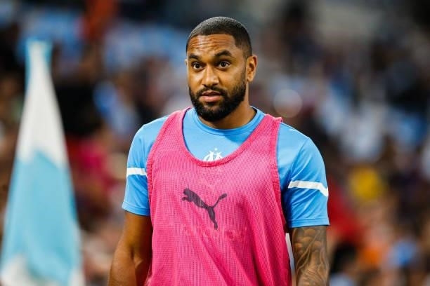 Jordan AMAVI of Marseille during the friendly football match between Marseille and Villarreal at Orange Velodrome on July 31, 2021 in Marseille,...