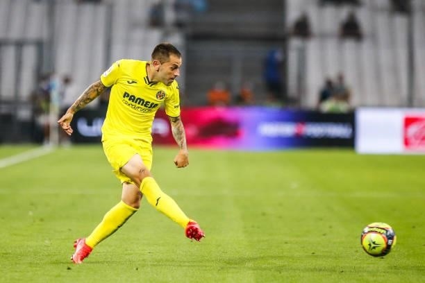 Ruben PENA of Villarreal during the friendly football match between Marseille and Villarreal at Orange Velodrome on July 31, 2021 in Marseille,...