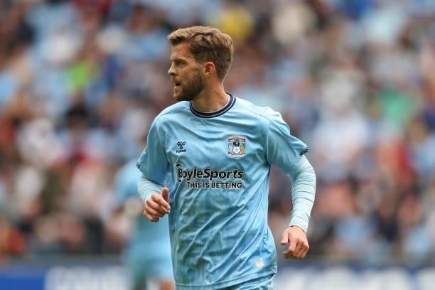 Martin Cranie on trial for Coventry City during the pre season friendly between Coventry City and Wolverhampton Wanderers at Coventry Building...