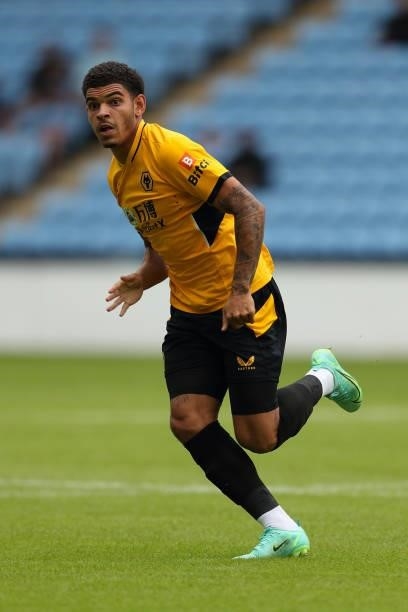 Morgan Gibbs-White of Wolverhampton Wanderers during the pre season friendly between Coventry City and Wolverhampton Wanderers at Coventry Building...