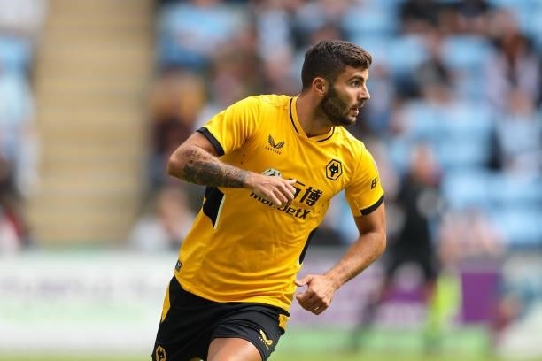 Patrick Cutrone of Wolverhampton Wanderers during the pre season friendly between Coventry City and Wolverhampton Wanderers at Coventry Building...