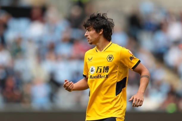 Hugo Bueno Lopez of Wolverhampton Wanderers during the pre season friendly between Coventry City and Wolverhampton Wanderers at Coventry Building...