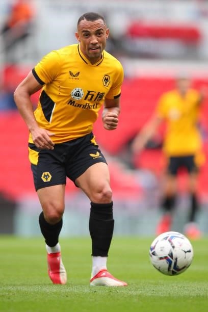 Marcal of Wolverhampton Wanderers during the Pre Season Friendly match between Stoke City and Wolverhampton Wanderers at Britannia Stadium on July...