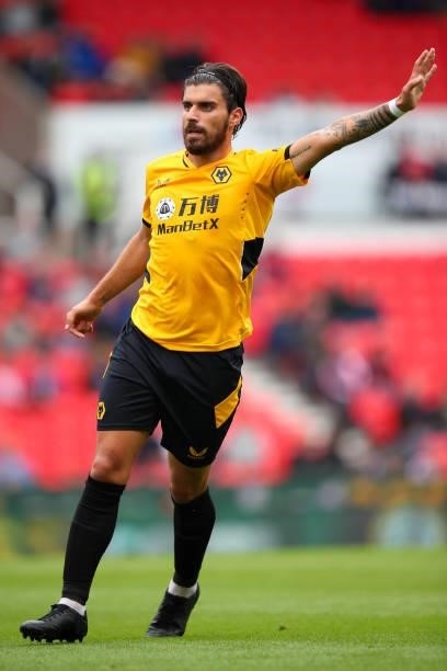 Ruben Neves of Wolverhampton Wanderers during the Pre Season Friendly match between Stoke City and Wolverhampton Wanderers at Britannia Stadium on...