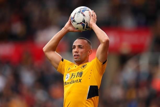 Marcal of Wolverhampton Wanderers during the Pre Season Friendly match between Stoke City and Wolverhampton Wanderers at Britannia Stadium on July...