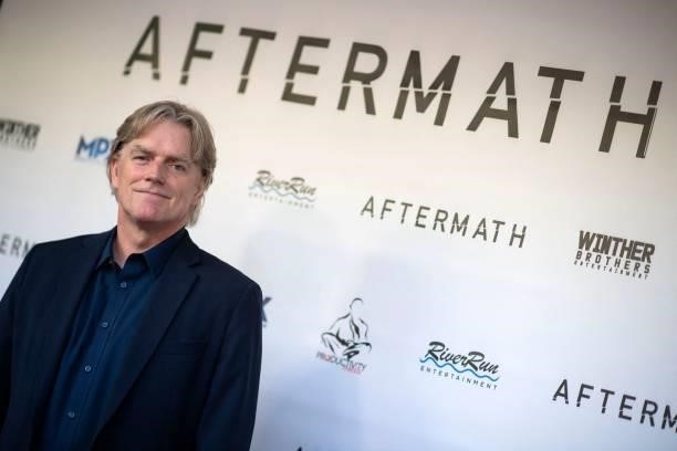 Director Peter Winther attends the "Aftermath