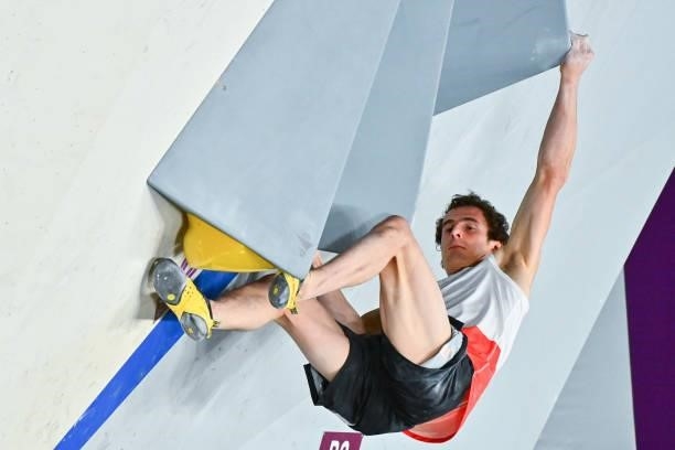 Adam ONDRA of Czech Republic during the Men's Combined, Bouldering Qualification on August 5, 2021 in Tokyo, Japan.