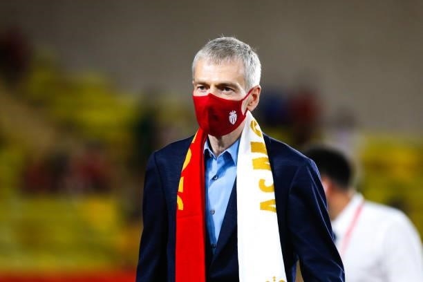 Dmitri RYBOLOVLEV President of Monaco during the Ligue 1 football match between Monaco and Nantes at Stade Louis II on August 6, 2021 in Monaco,...