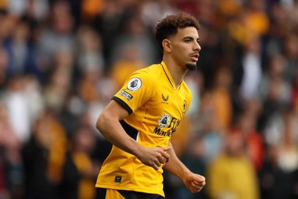Rayan Ait-Nouri of Wolverhampton Wanderers during the pre season friendly between Wolverhampton Wanderers and Celta Vigo at Molineux on August 7,...