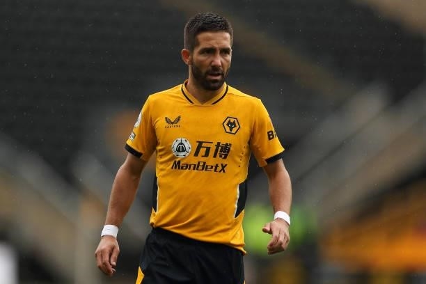 Joao Moutinho of Wolverhampton Wanderers during the pre season friendly between Wolverhampton Wanderers and Celta Vigo at Molineux on August 7, 2021...