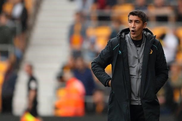 Bruno Lage the manager / head coach of Wolverhampton Wanderers during the pre season friendly between Wolverhampton Wanderers and Celta Vigo at...