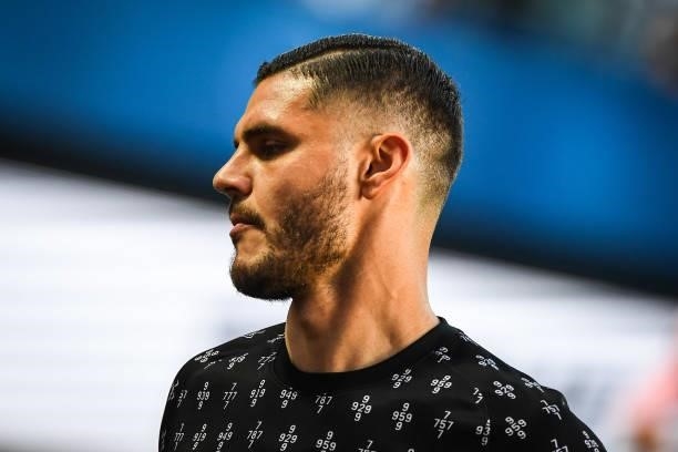 Mauro ICARDI of PSG during the Ligue 1 football match between Troyes and Paris at Stade de l'Aube on August 7, 2021 in Troyes, France.