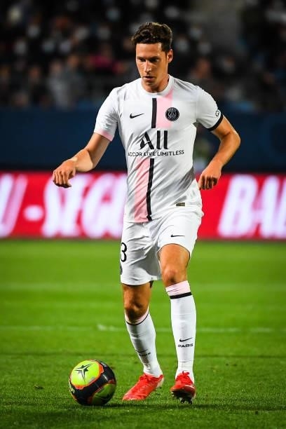 Julian DRAXLER of PSG during the Ligue 1 football match between Troyes and Paris at Stade de l'Aube on August 7, 2021 in Troyes, France.