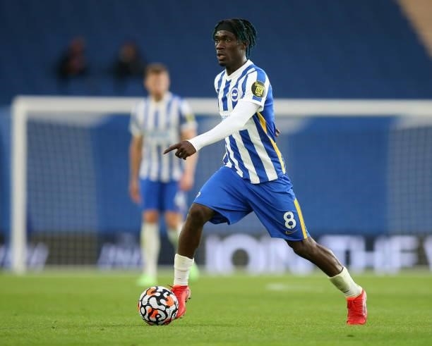 Yves Bissouma of Brighton during the Pre Season Friendly Match between Brighton & Hove Albion and Getafe at American Express Community Stadium on...