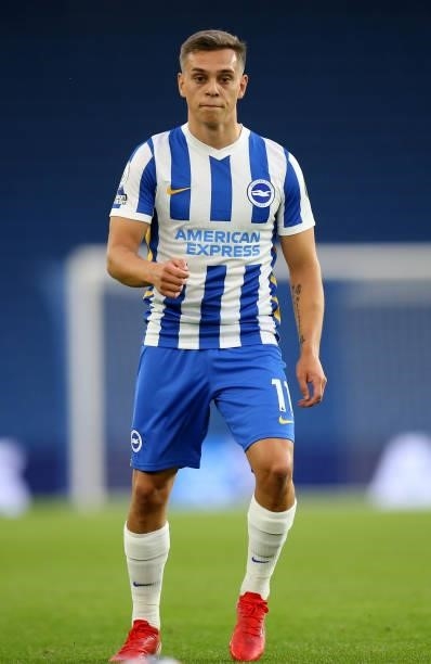Leandro Trossard of Brighton during the Pre Season Friendly Match between Brighton & Hove Albion and Getafe at American Express Community Stadium on...