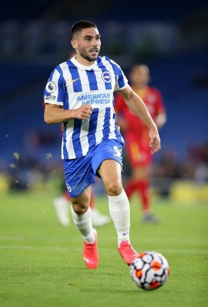 Neal Maupay of Brighton during the Pre Season Friendly Match between Brighton & Hove Albion and Getafe at American Express Community Stadium on...