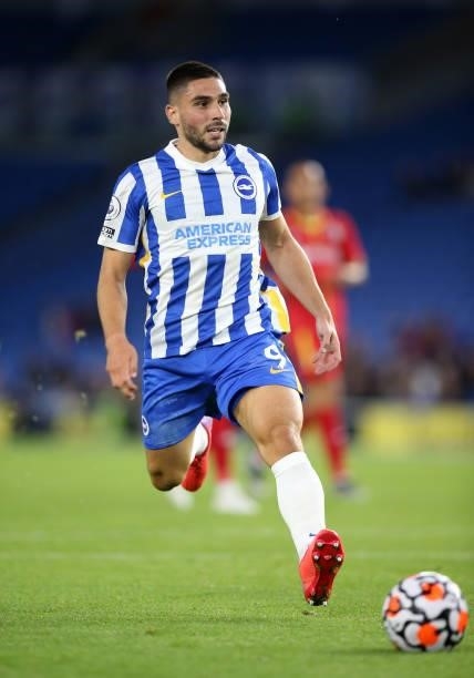 Neal Maupay of Brighton during the Pre Season Friendly Match between Brighton & Hove Albion and Getafe at American Express Community Stadium on...