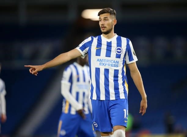 Jakub Moder of Brighton during the Pre Season Friendly Match between Brighton & Hove Albion and Getafe at American Express Community Stadium on...