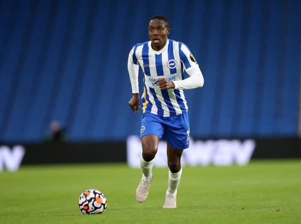 Enock Mwepu of Brighton during the Pre Season Friendly Match between Brighton & Hove Albion and Getafe at American Express Community Stadium on...
